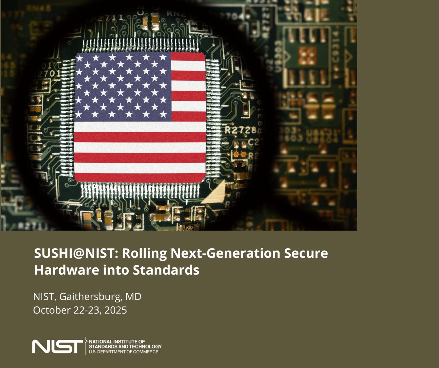 SUSHI@NIST: Rolling Next-Generation Secure Hardware into Standards  – News and Events Feed by Topic