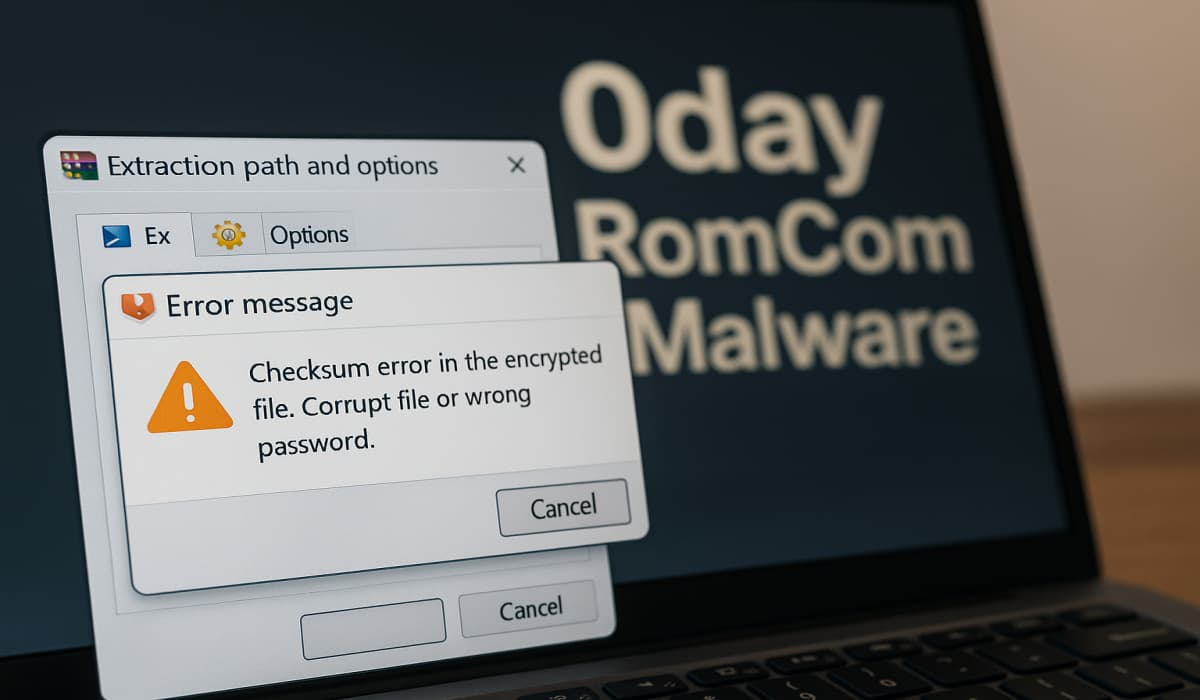 WinRAR Zero-Day CVE-2025-8088 Exploited to Spread RomCom Malware AttackFeed by Joe Wagner | WinRAR Zero-Day CVE-2025-8088 Exploited to Spread RomCom Malware  - Hackread – Latest Cybersecurity, Hacking News, Tech, AI & Crypto