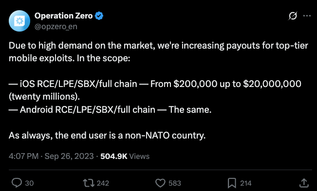 AttackFeed by Joe Wagner | Ex-L3Harris exec pleads guilty to selling zero-day exploits to Russian broker  - CyberScoop