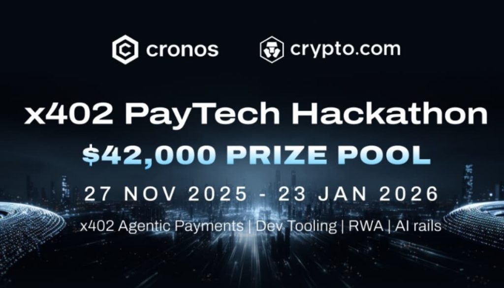 Cronos Kicks Off $42K Global Hackathon Focused on AI-Powered On-Chain Payments  – Hackread – Cybersecurity News, Data Breaches, Tech, AI, Crypto and More
