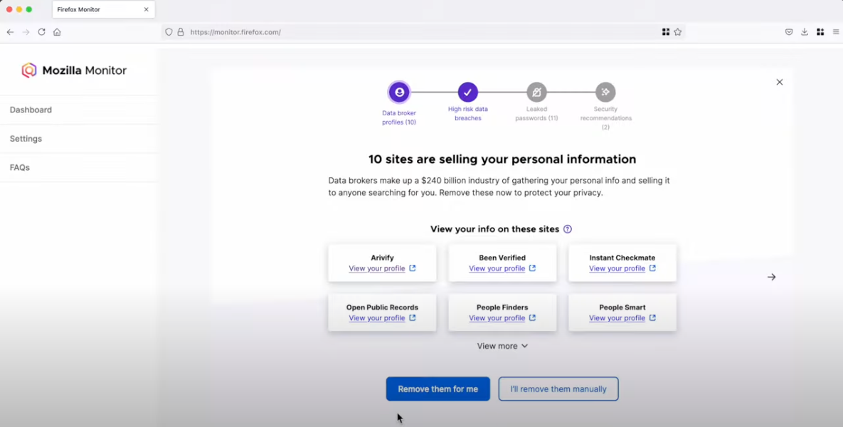 Mozilla Says It’s Finally Done With Two-Faced Onerep  – Krebs on Security