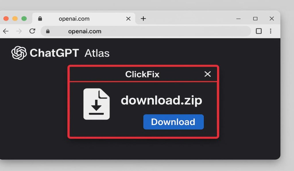 Fake ChatGPT Atlas Browser Used in ClickFix Attack to Steal Passwords  – Hackread – Cybersecurity News, Data Breaches, Tech, AI, Crypto and More