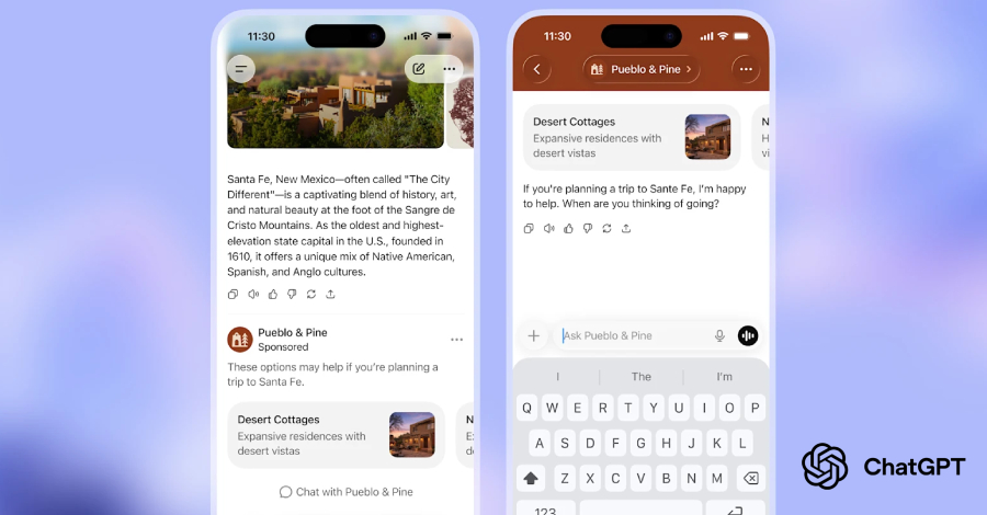 OpenAI to Show Ads in ChatGPT for Logged-In U.S. Adults on Free and Go Plans  – The Hacker News