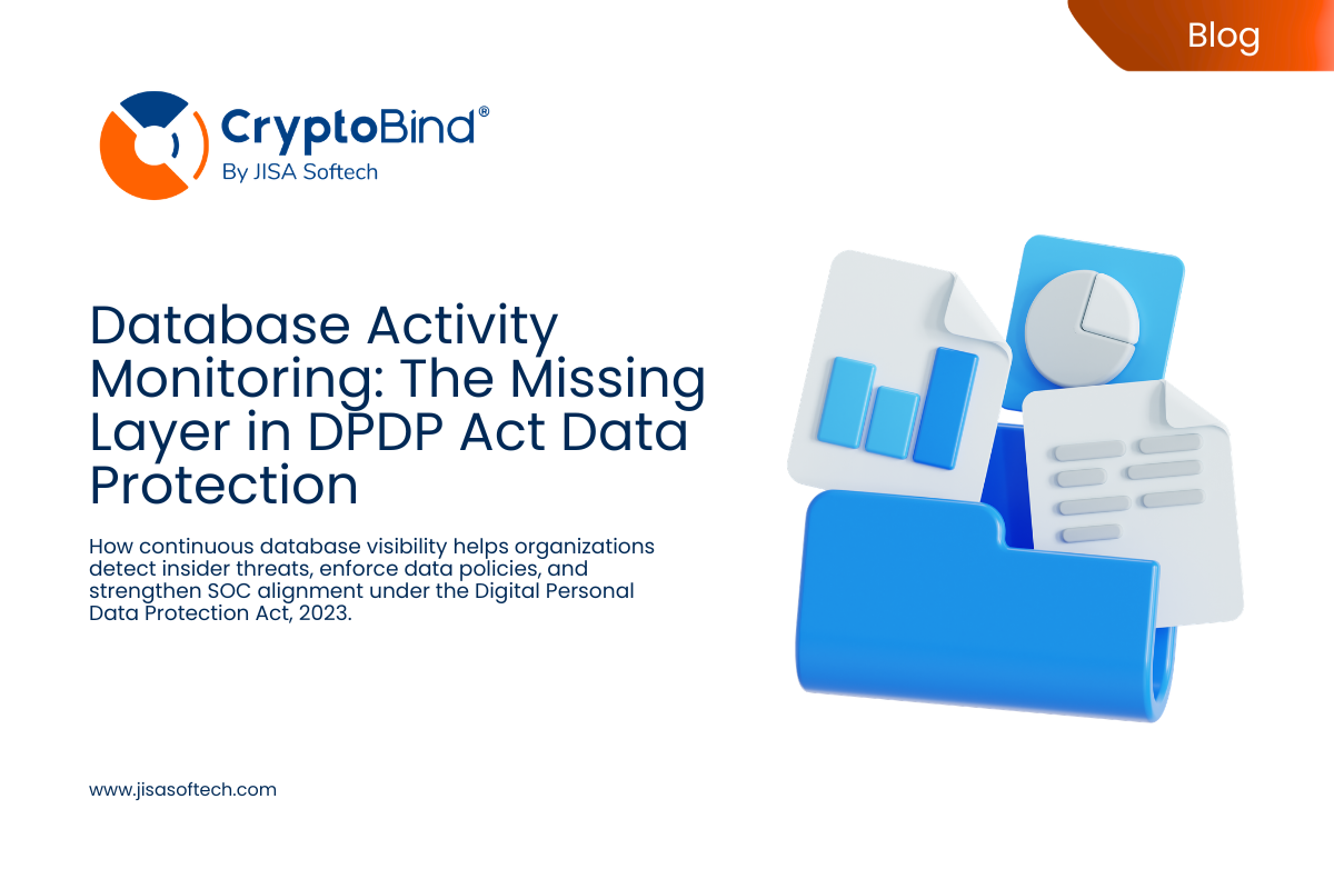 Database Activity Monitoring (DAM) for DPDP & SOC Alignment: Strengthening Data Protection and Insider Threat Detection – JISA Softech Pvt Ltd