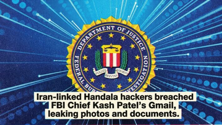 Iran-Linked Handala Hackers Breach FBI Chief Kash Patel’s Gmail  – Hackread – Cybersecurity News, Data Breaches, AI and More