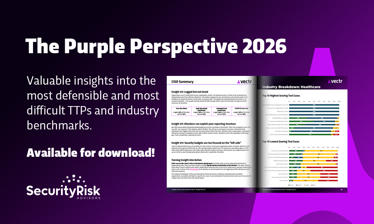 Security Risk Advisors Releases “The Purple Perspective 2026” Report  – Hackread – Cybersecurity News, Data Breaches, AI and More