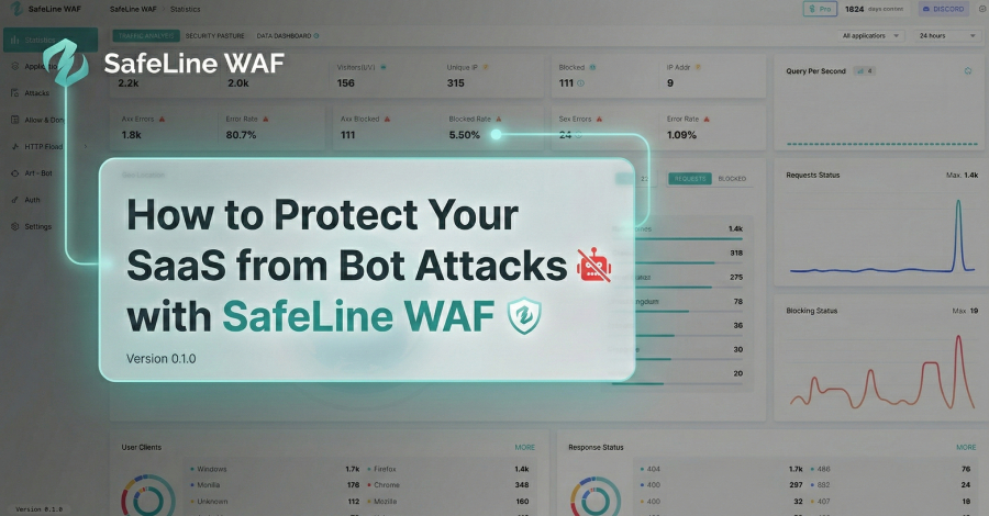 How to Protect Your SaaS from Bot Attacks with SafeLine WAF  – The Hacker News