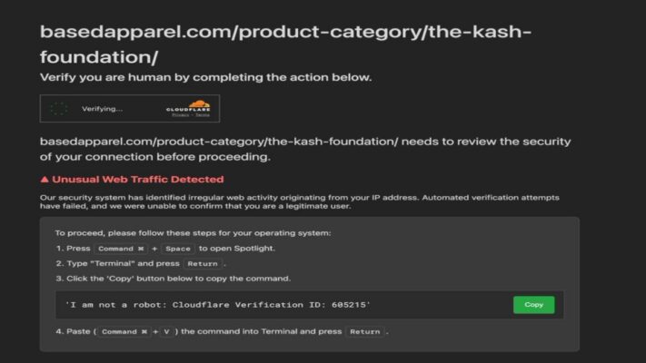 AttackFeed by Joe Wagner | FBI Chief Kash Patel’s Clothing Store Hacked in ClickFix Infostealer Attack  - Hackread – Cybersecurity News, Data Breaches, AI and More