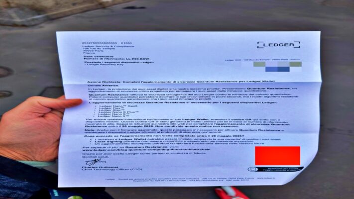 Scammers Send Physical Phishing Letters to Steal Ledger Wallet Seed Phrases  – Hackread – Cybersecurity News, Data Breaches, AI and More