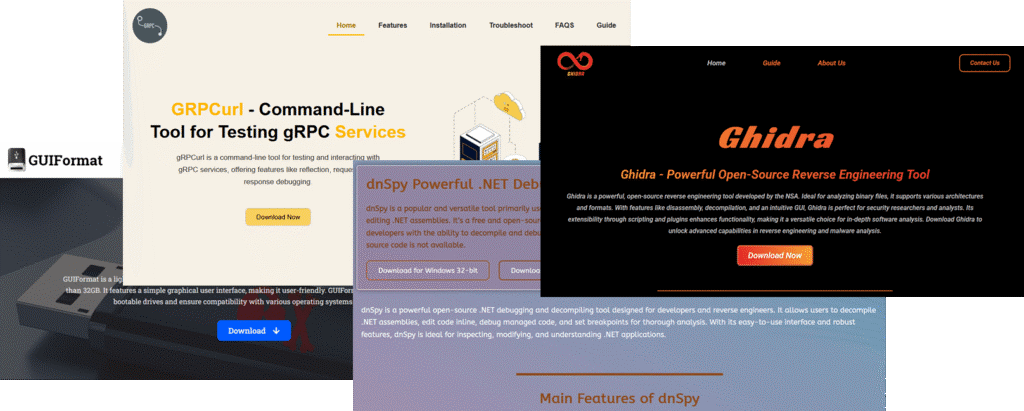 AttackFeed by Joe Wagner | Hackers Clone Ghidra, dnSpy and Other Tool Sites to Spread Malware  - Hackread – Cybersecurity News, Data Breaches, AI and More